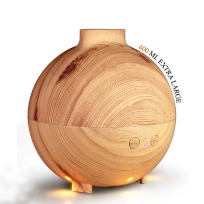 Wood Grain Led Aroma Aromatherapy Essential Oil Diffuser