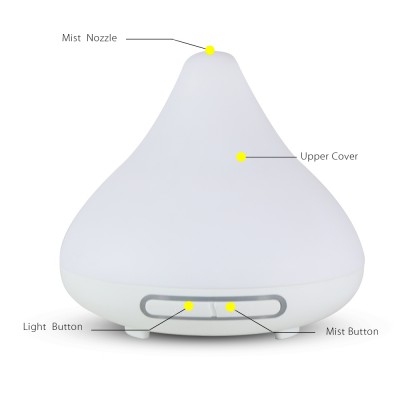 Decorative Mist Maker Aroma Candle Oil Burners Aroma Diffuser Mini Volcano Humidifier